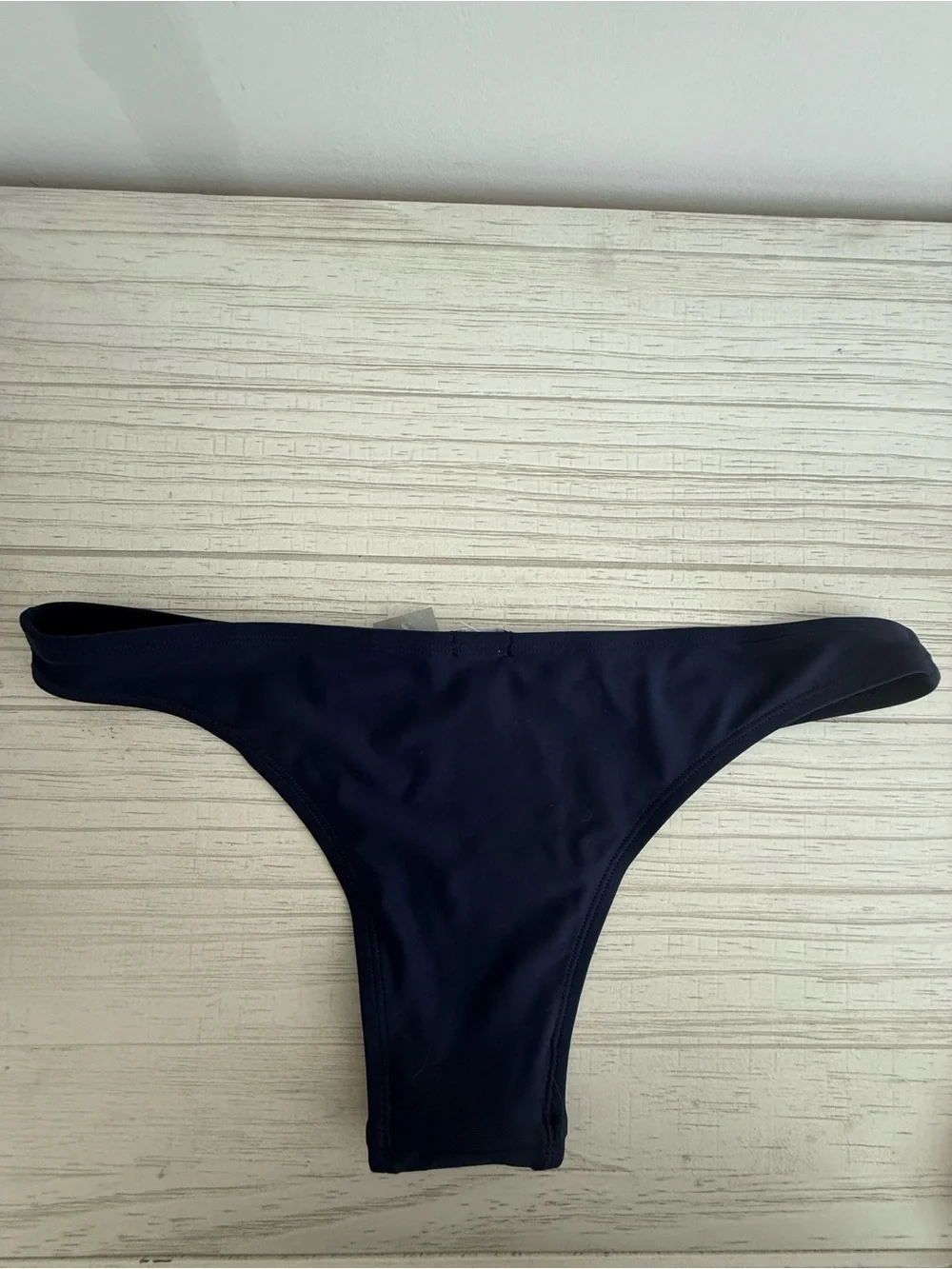 NWT Aerie Navy Swim Cheekier Bikini Bottom S